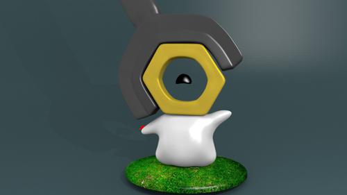 Happy Meltan with wrench preview image